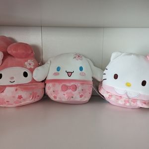 3 Hello Kitty and Friends Squishmallows